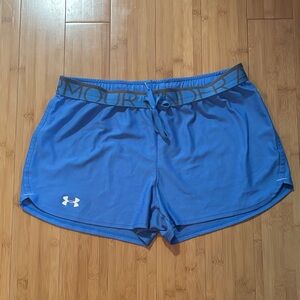 Under Armour Women's Vibrant Blue Athletic Shorts